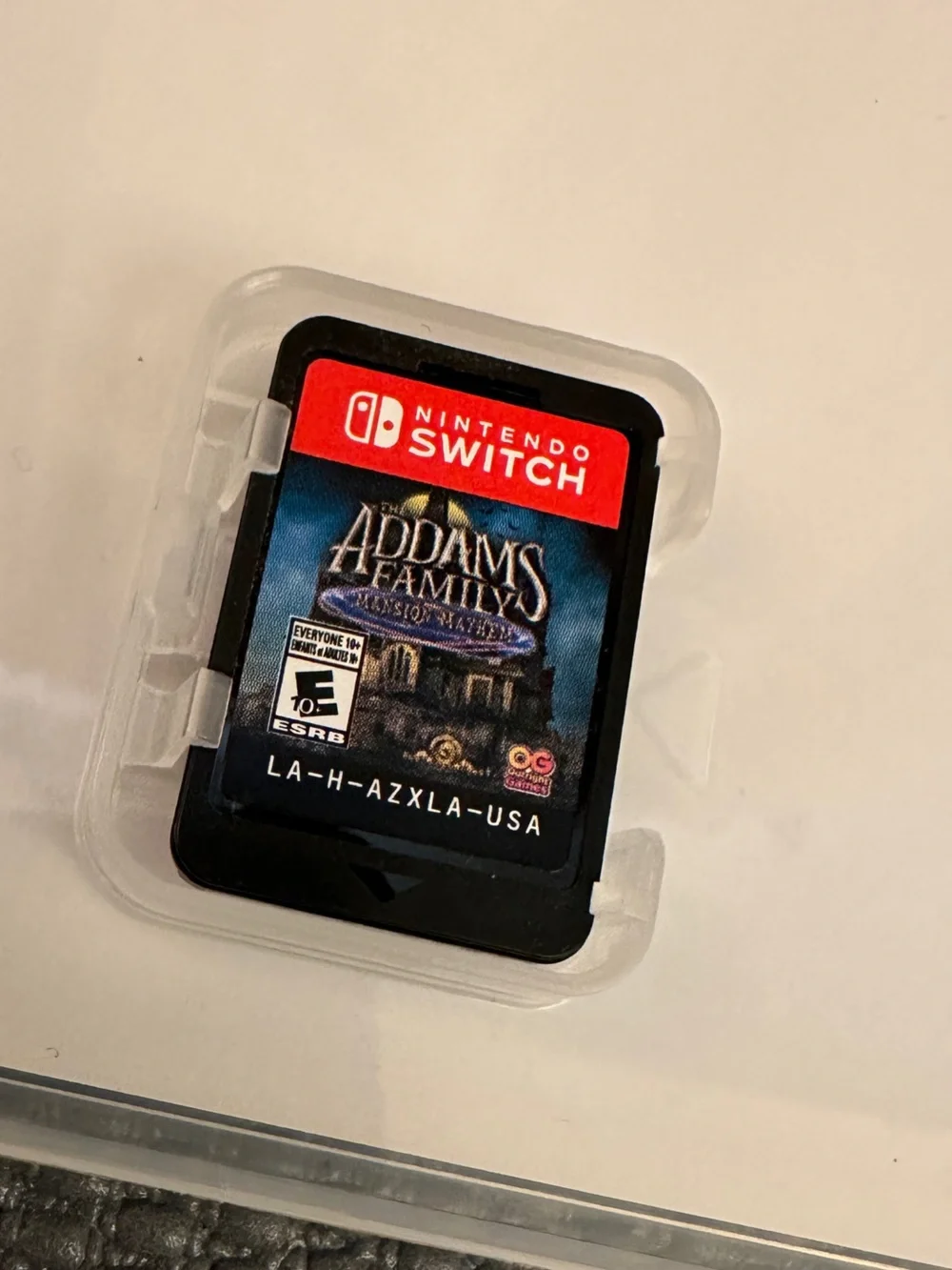 Nintendo switch - The Addams Family: Mansion Mayhem game with case